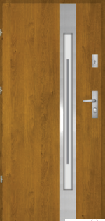 Bezpečnostné vchodové dvere K2000 1 G/72